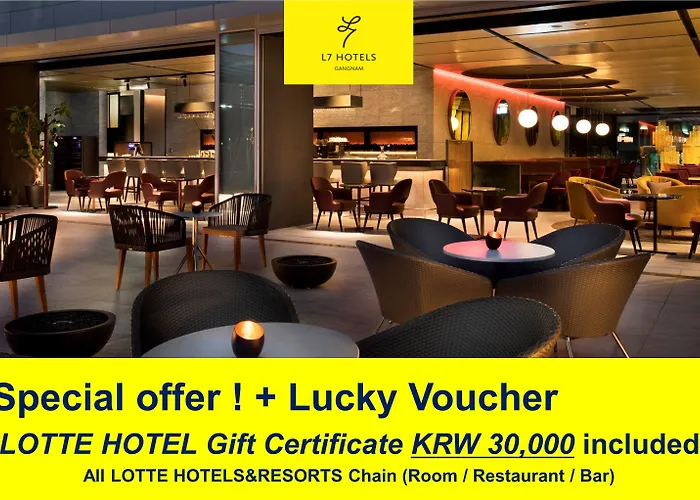 Hotel L7 Gangnam By Lotte 4*